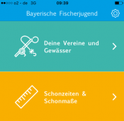 Fischerjugend App - Schonzeiten und Fangbuch Bayern