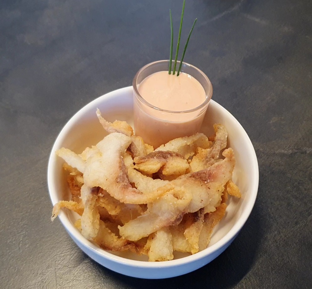 Weißfischchips mit Cocktailsauce - Fischerjugend